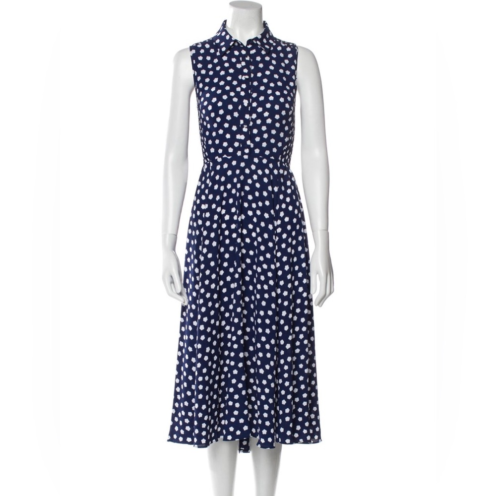 Kate Spade Floral midi dress Size 4 Like New